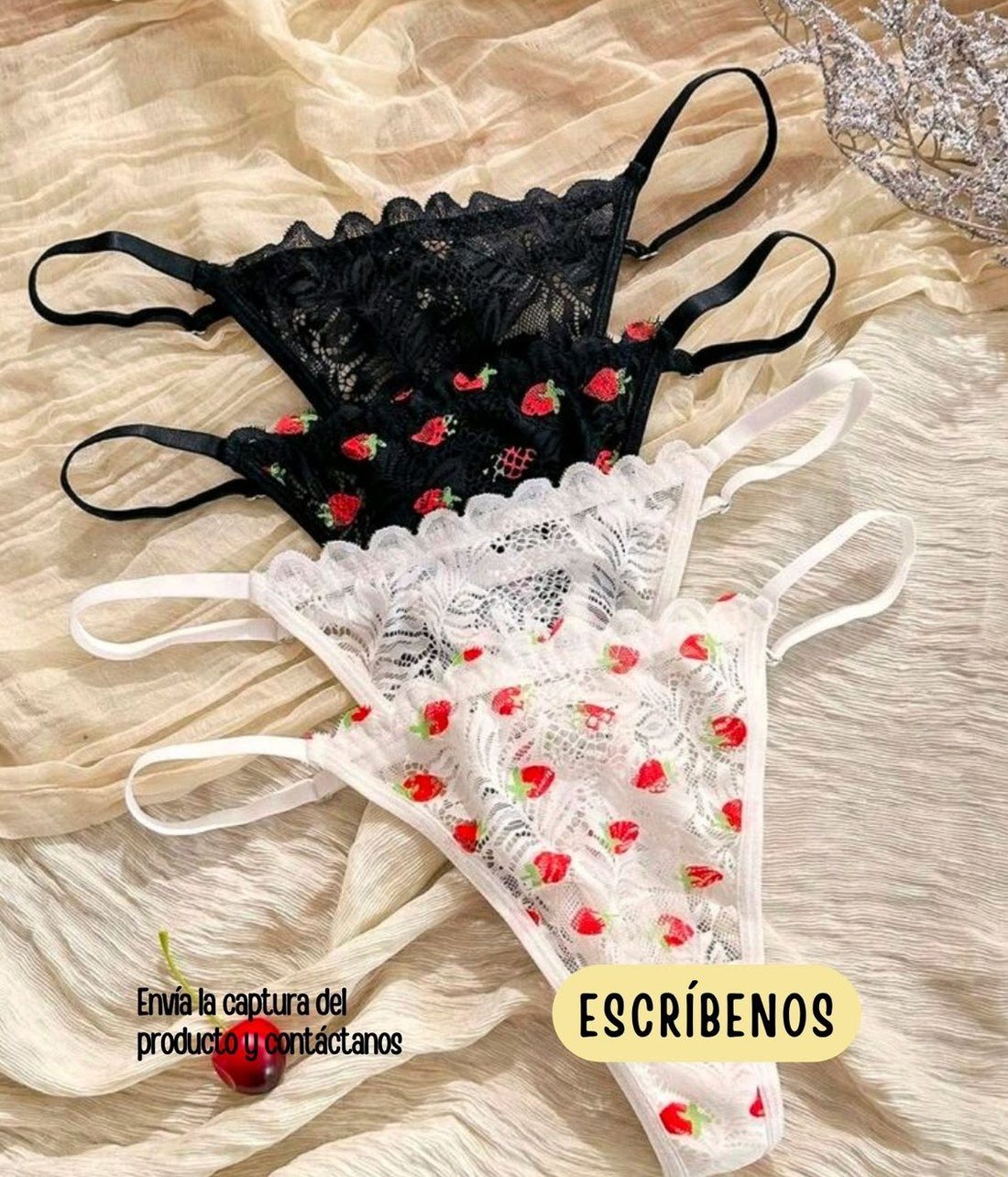 Pack de hilos de encaje
