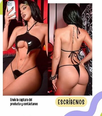 Set de vinil negro con abertura