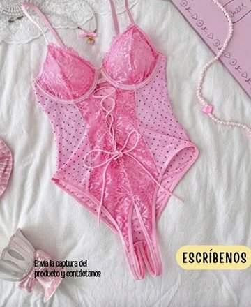 Body rosa sin entrepierna
