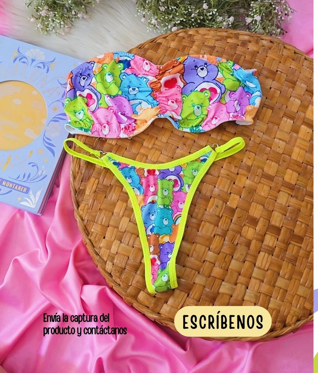 Bikini floral multicolor